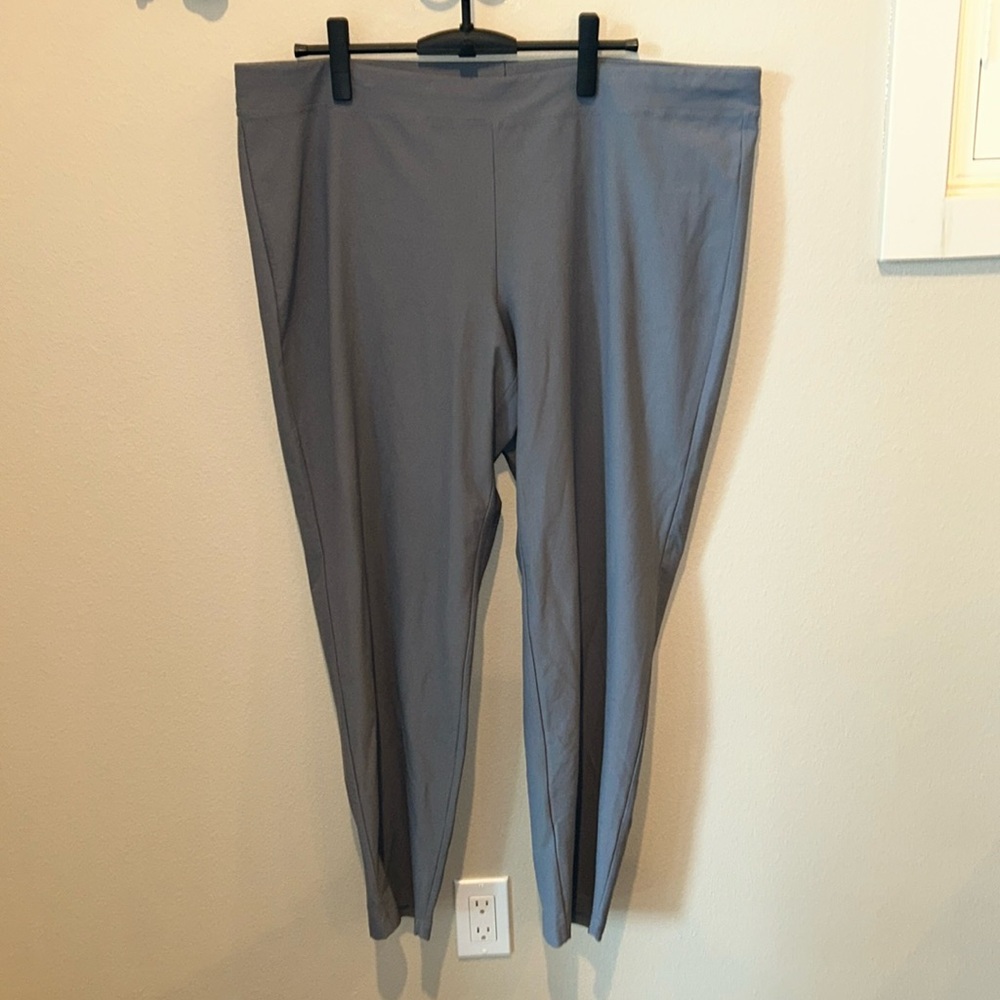 EILEEN FISHER WOMENS PANTS SIZE XL GRAY